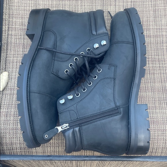 Aldo Men´s Black Lace-Up Boots